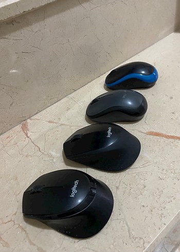 Logitech Siyah Kablosuz Fare - Görsel 7