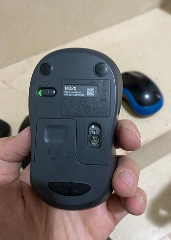 Logitech Siyah Kablosuz Fare - Görsel 4