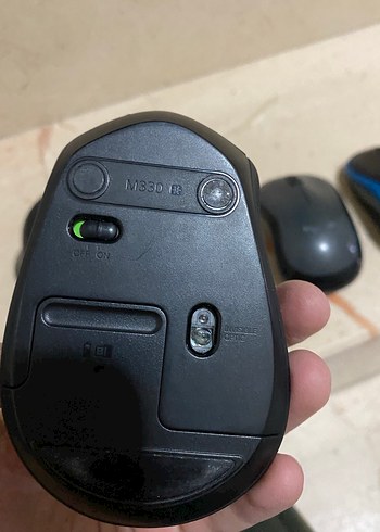 Logitech Siyah Kablosuz Fare - Görsel 2