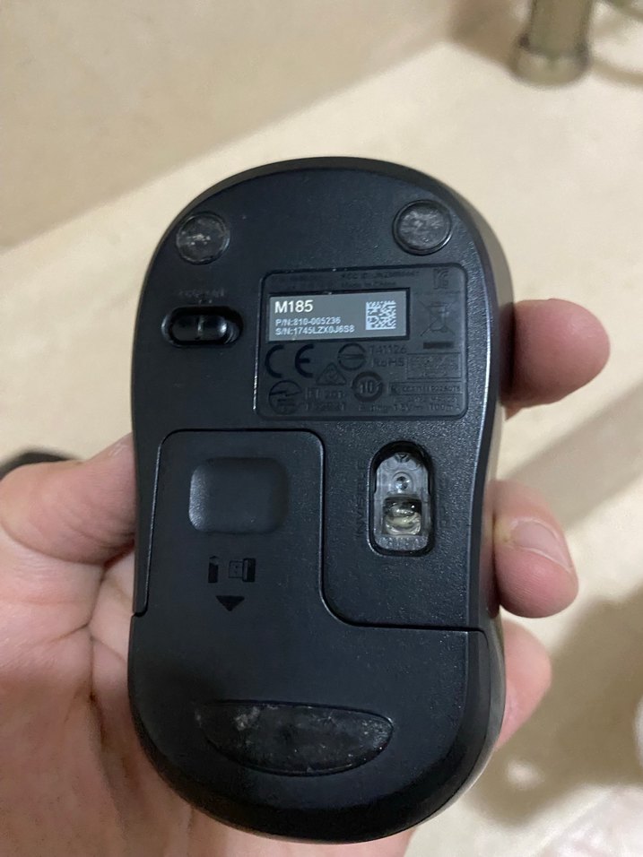 Logitech Siyah Kablosuz Fare - Görsel 5