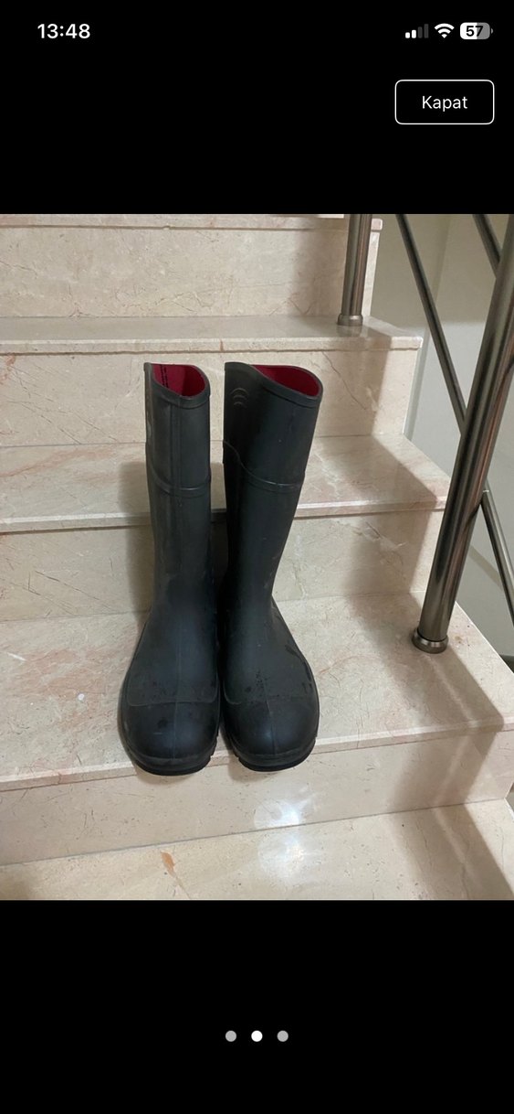 Techno marka çelik burun su geçirmez Çizme - Görsel 2