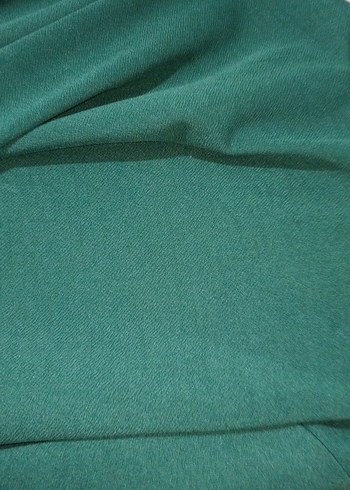 Kadın Yeşil Rahat Triko Sweatshirt - Görsel 2