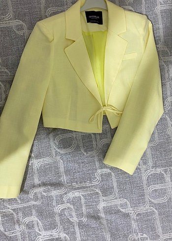 CROP BLAZER CEKET - Görsel 2