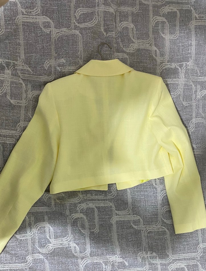 CROP BLAZER CEKET - Görsel 4