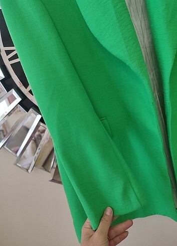 Blezer Ceket/Yeşil&Lacivert - Görsel 6