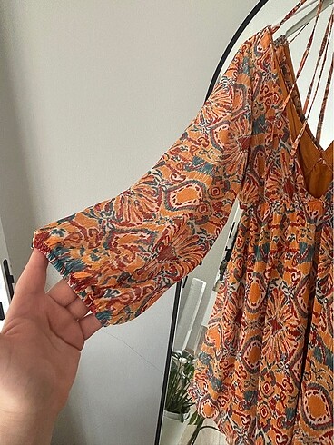 xl Beden ŞİFON KISA ELBİSE