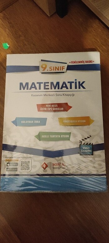 9. Sınıf matematik set sonuç yayınları test kitabı 