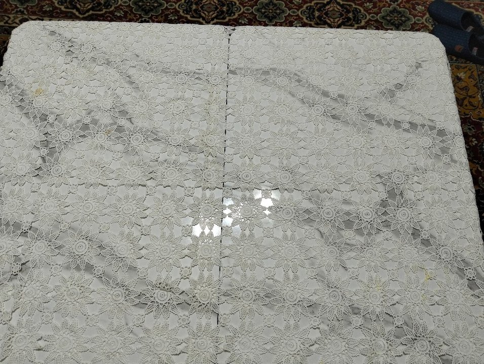 DANTEL İŞLEMELİ MASA ÖRTÜSÜ - Görsel 2