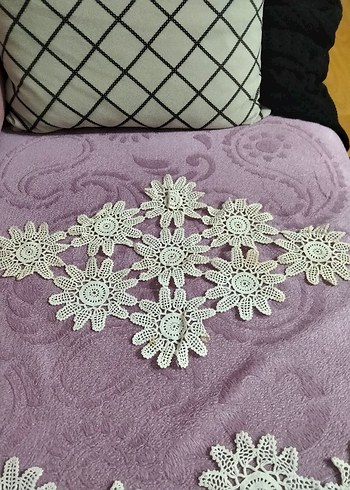 Beyaz El Yapımı Dantel Motifleri - Görsel 5