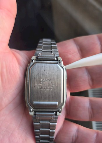 Beden gri Renk 1990'S vintage Casio futurist kol saati