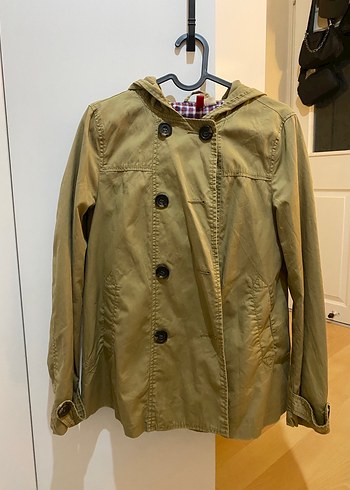 H&M HM kısa trençkot