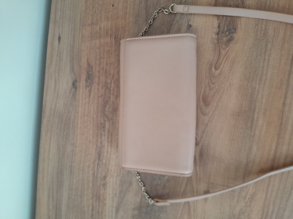 Bej Deri Modern Klasik Kadın Çanta - Görsel 4