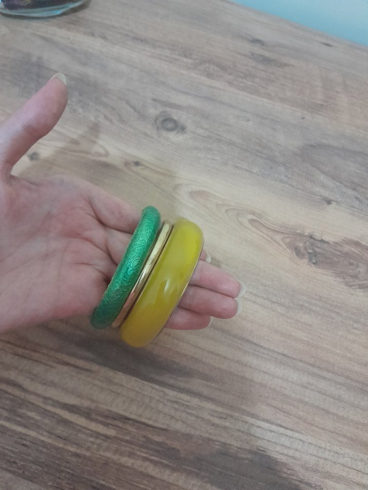 Elastik Bohem Renkli Kadın Bileklik - Görsel 2