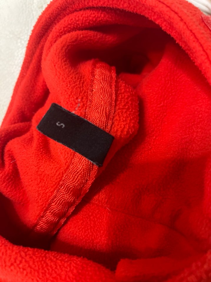 Kırmızı Fermuarlı Kadın Sweatshirt - Görsel 5