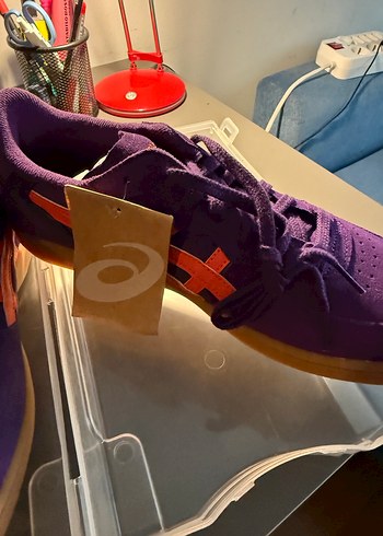 Mor Kadın Spor Ayakkabı Velcro Bağcıklı - Görsel 7