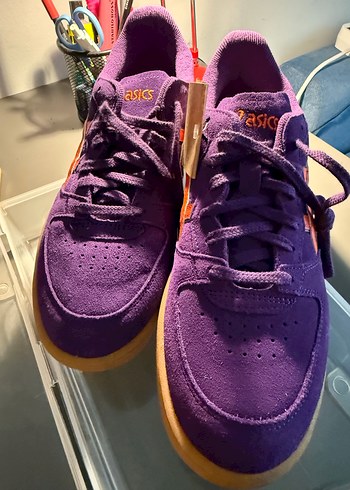 Mor Kadın Spor Ayakkabı Velcro Bağcıklı - Görsel 2