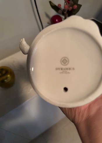 Beyaz ve Altın Detaylı Melek Biblo - Görsel 7