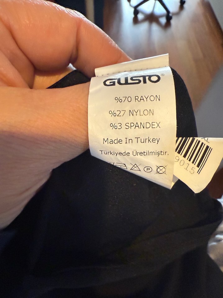 Siyah Kadın etekFermuarlı, Dar Kesim - Görsel 3