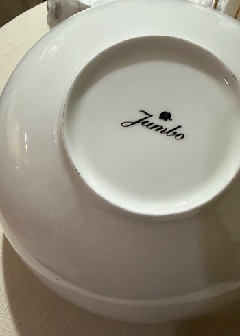 Parlak Beyaz Yuvarlak Servis Kabı - Görsel 3