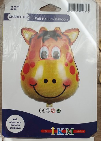 Beden Renk Hayvan Temalı Parti Balon Seti doğumgünü doğum günü