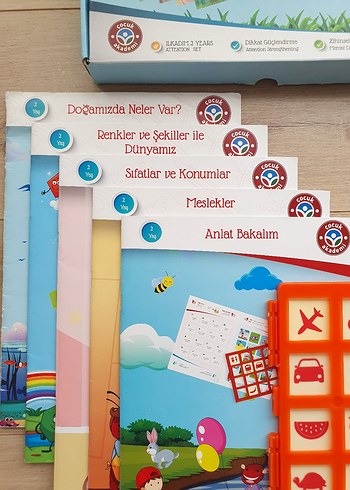 Diğer Çocuk Akademi 2 Yaş Dikkat Seti Eğitici Aktivite Kitabı Kitap