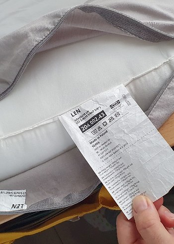 Ikea İkea emzirme minderi destek yastığı - Görsel 8