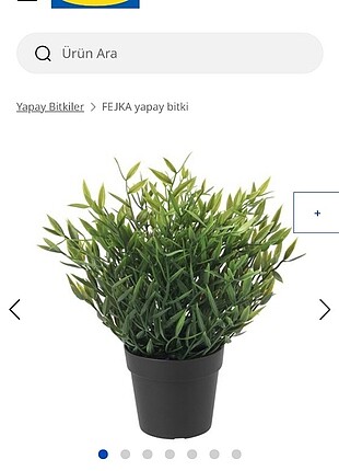  Beden yeşil Renk İkea Ikea fejka yapay çiçek bambu