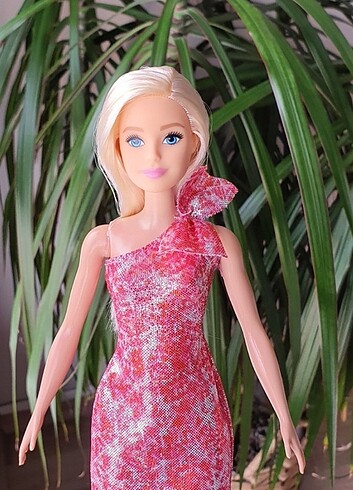  Beden Sarı saçlı sarışın Barbie kutulu sıfır orjinal Pırıltılı