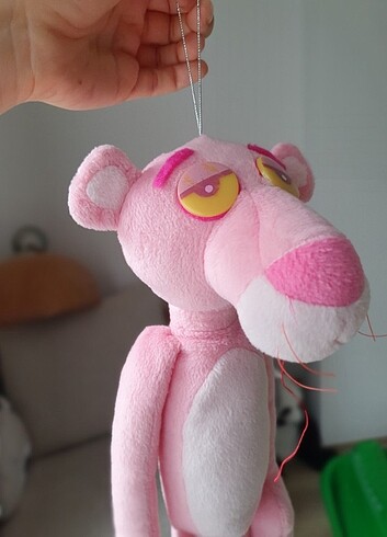  Beden Renk Pembe panter pink panther peluş yumuşak oyuncak