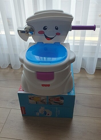 Fisher Price Fisher Price Eğitici Eğlenceli Tuvalet (Türkçe) lazımlık