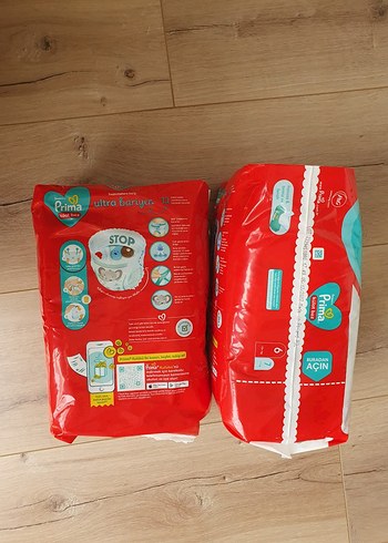 6 Beden: 16+ kg Beden Prima Külot Bez Bebek Bezi 6 Numara