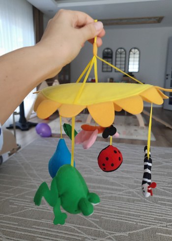 Ikea Bebek Dönence Oyuncak beşik alt açma aksesuar dekor - Görsel 9