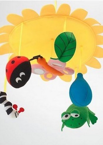 Ikea Bebek Dönence Oyuncak beşik alt açma aksesuar dekor - Görsel 6