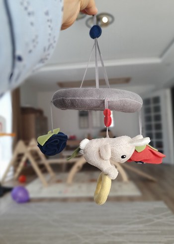 Ikea Bebek Dönence Oyuncak beşik alt açma aksesuar dekor - Görsel 19