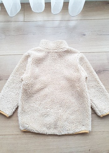 LCW Bej Erkek Çocuk Peluş Ceket 2 3 yaşlar giyer - Görsel 8