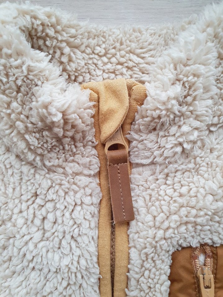 LCW Bej Erkek Çocuk Peluş Ceket 2 3 yaşlar giyer - Görsel 4