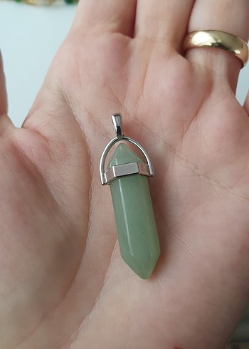 Akik taşı kolye ucu - Görsel 2