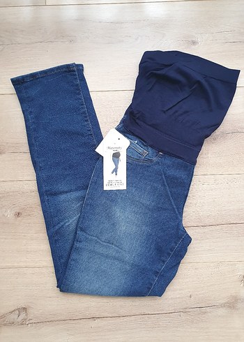 Mavi jeans Yüksek Bel Skinny Hamile Kot Pantolon - Görsel 2