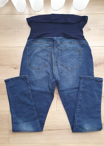 Mavi jeans Yüksek Bel Skinny Hamile Kot Pantolon - Görsel 4