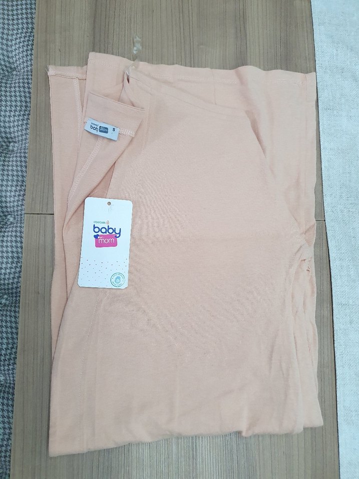 Ebebey Baby Mom pamuk penye hamile sabahlık hırka - Görsel 2