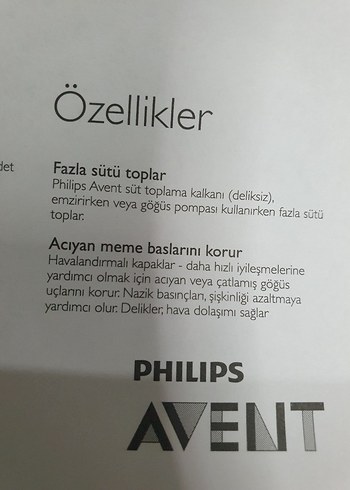 Philips Avent göğüs kalkanı seti göğüs meme ucu koruyucu kapak - Görsel 11