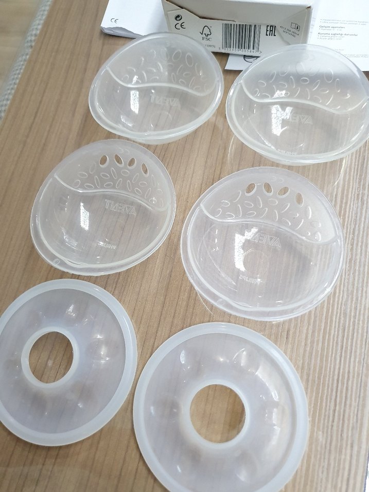 Philips Avent göğüs kalkanı seti göğüs meme ucu koruyucu kapak - Görsel 3