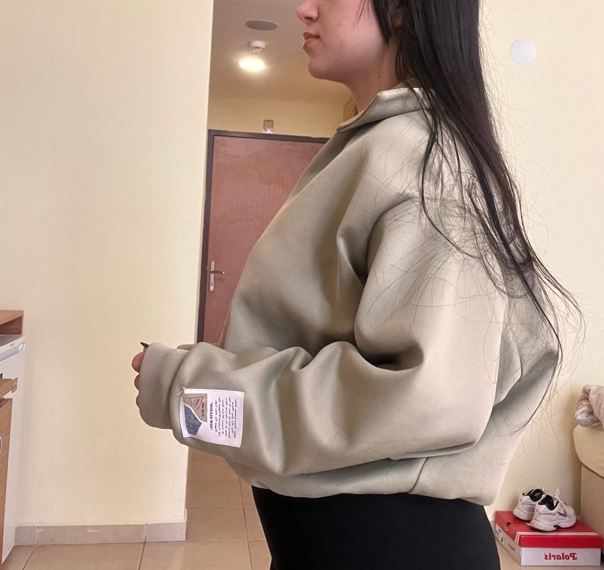 Mint Yeşili Kadın Sweatshirt - Görsel 2