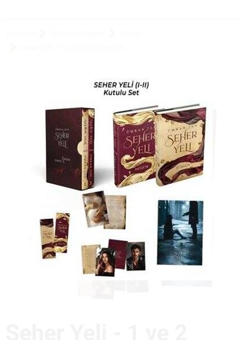 Seher Yeli (I-II) Kutulu Set Roman