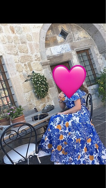 Desenli elbise