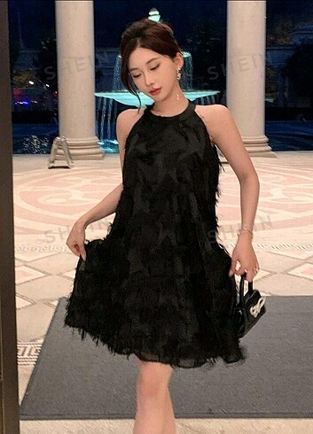 m Beden siyah Renk Mezuniyet Balo Lolita Lempicka Y2k Kawaii Elbise
