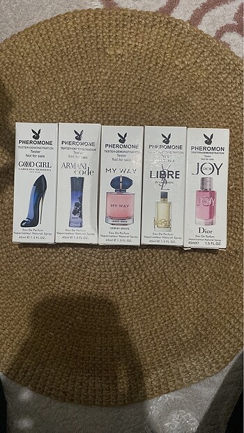 45 ml ceplik parfüm 5 adet