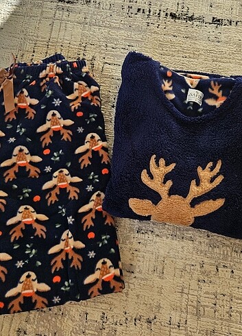 Diğer Polar Kışlık Pijama Takımı