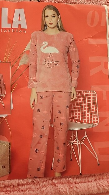 Polar Kışlık Pijama Takımı