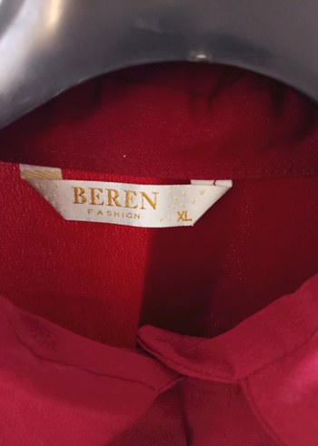 Diğer Bordo Uzun Kollu Düğmeli Kadın gömlek